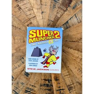 Super Munchkin 2 The Narrow S Cape Steve Jackson Games